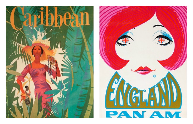Pan Am Vintage posters Lola Who Fashion Music Photography Blog